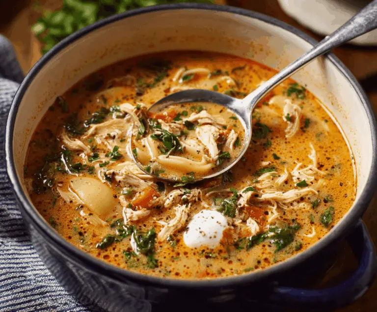 Creamy Marry Me Chicken Soup with tender chicken, fresh herbs, and a rich, flavorful broth perfect for comforting meals