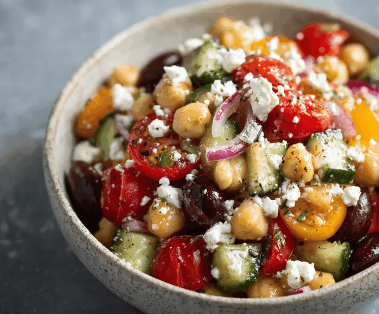 Greek Chickpea Salad