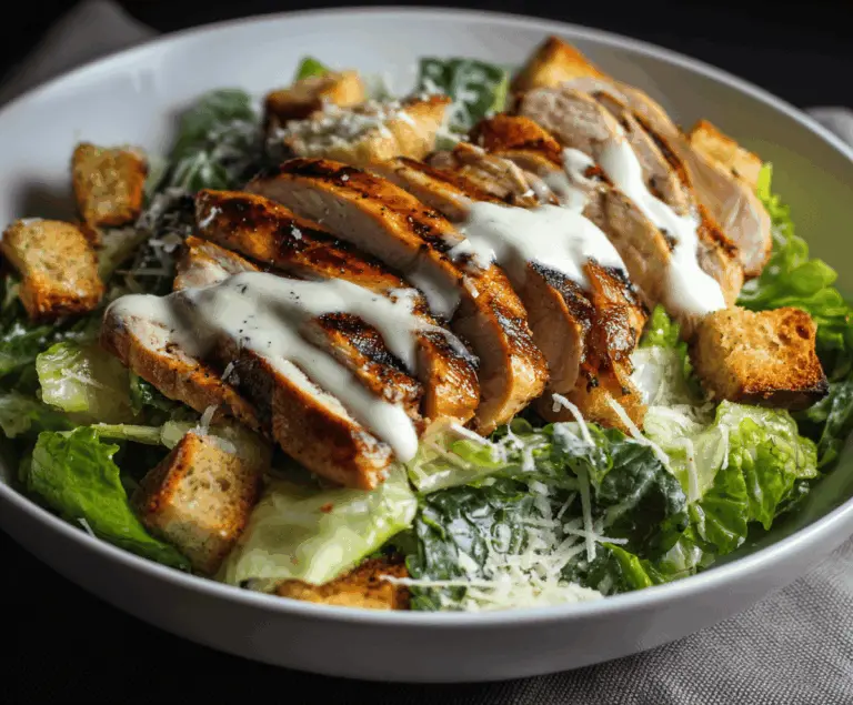 Grilled Chicken Caesar Salad