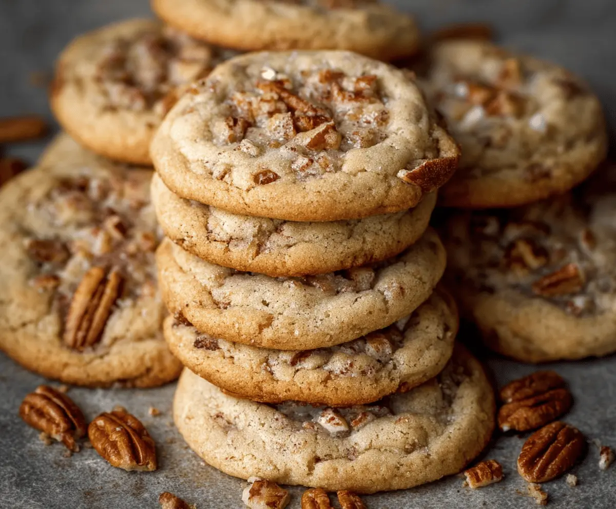 Easy Butter Pecan Cookies Recipe