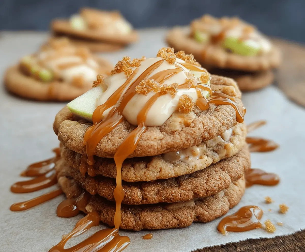 Delicious Caramel Apple Cookies Recipe