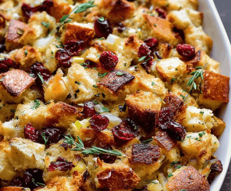 Cranberry Apple Stuffing