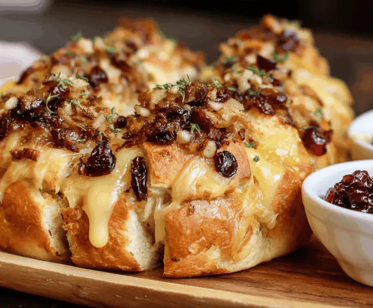 Cranberry Brie Pull-Apart Bread Bites