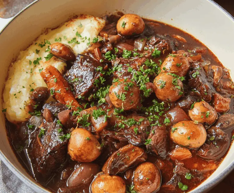 French Beef Bourguignon