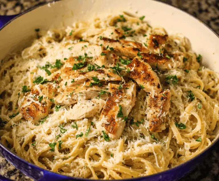 Garlic Parmesan Chicken Pasta