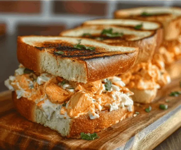 Grilled Buffalo Chicken Sandwiches with Grinder Slaw
