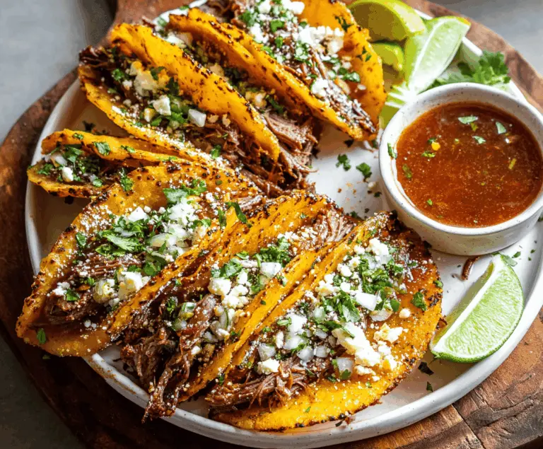 Homemade Birria Tacos