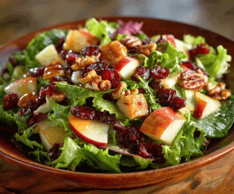 Apple Cranberry Harvest Salad