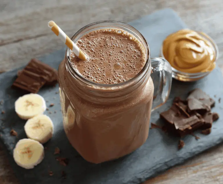 Chocolate Peanut Butter Protein Shake