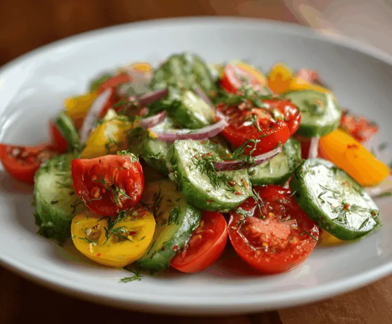 Cucumber Tomato Dill Salad