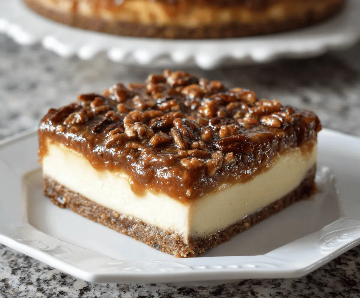 Easy Pecan Pie Cheesecake Recipe