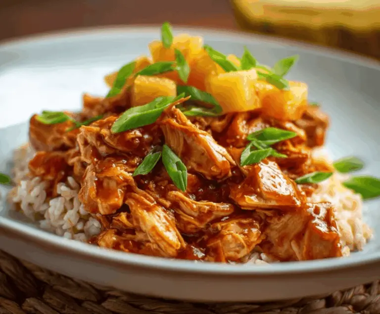 Sweet Hawaiian Crockpot Chicken