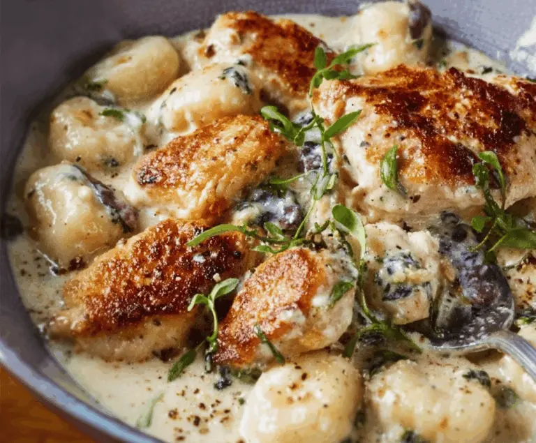 Asiago Chicken Gnocchi