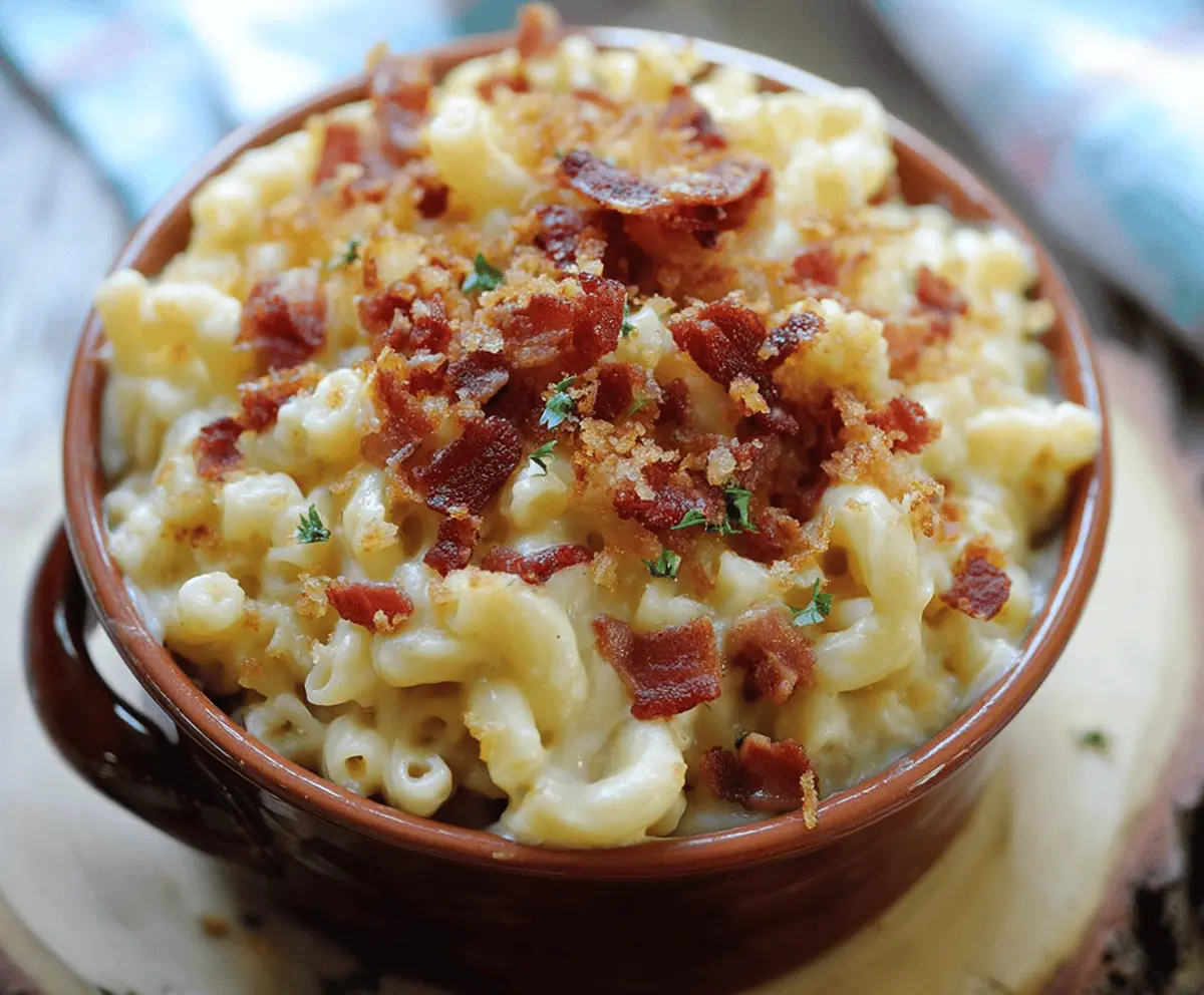 Creamy Bacon Mac and Cheese Recipe