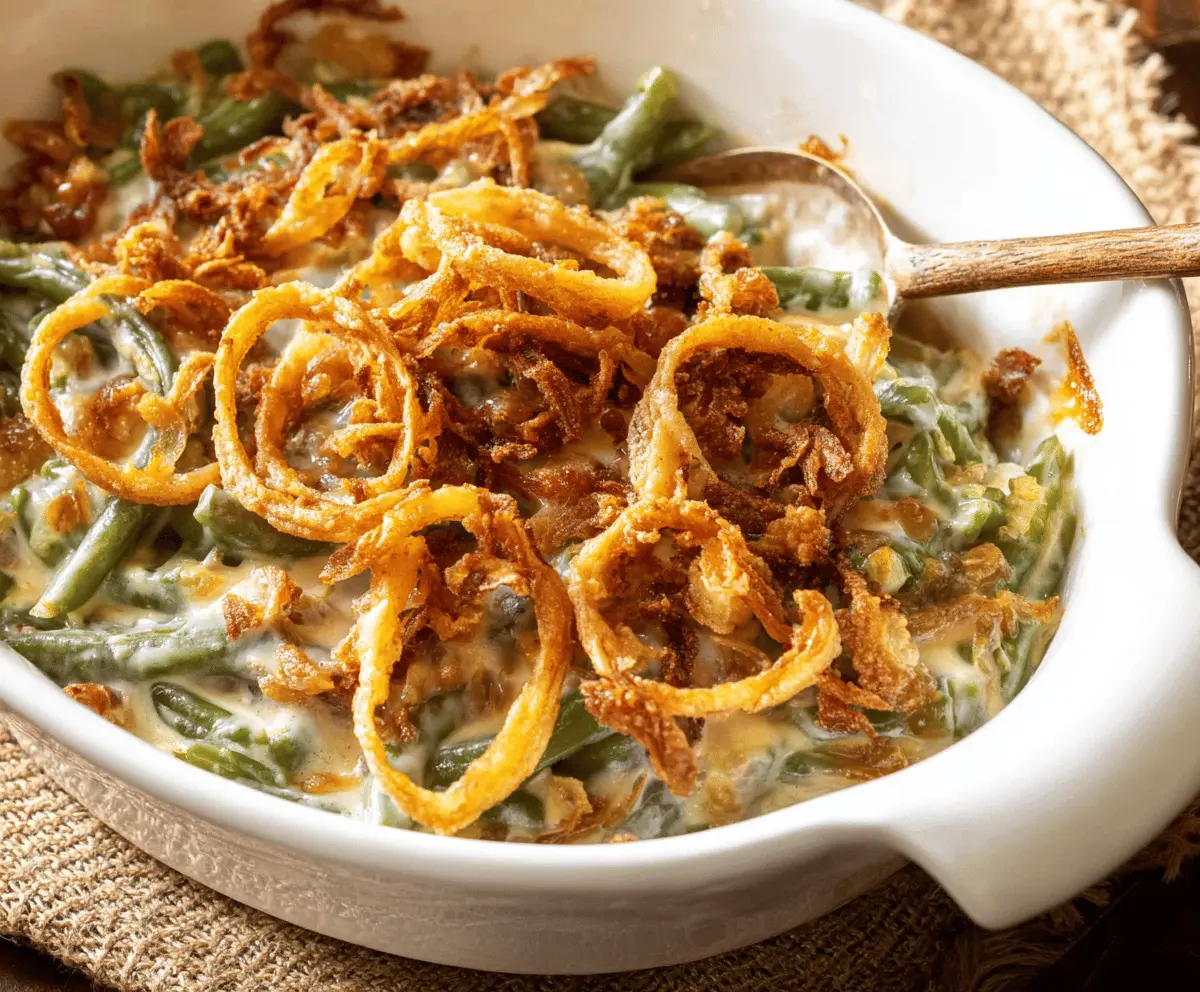 Easy Green Bean Casserole Recipe