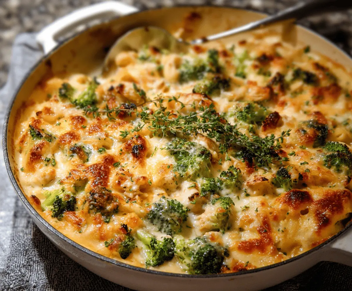 Easy Broccoli Chicken Casserole Recipe