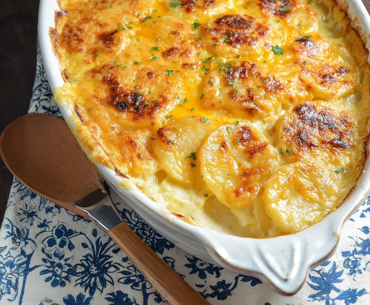 Easy Cheesy Scalloped Potatoes