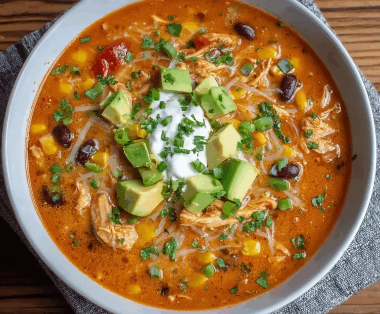 Chicken Enchilada Soup