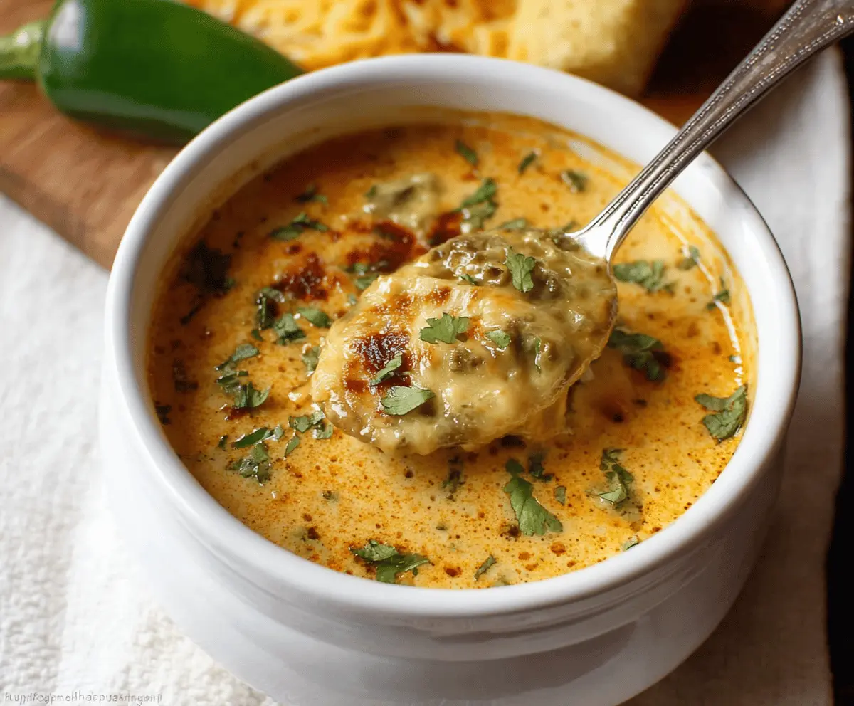 Easy Chile Relleno Soup Recipe