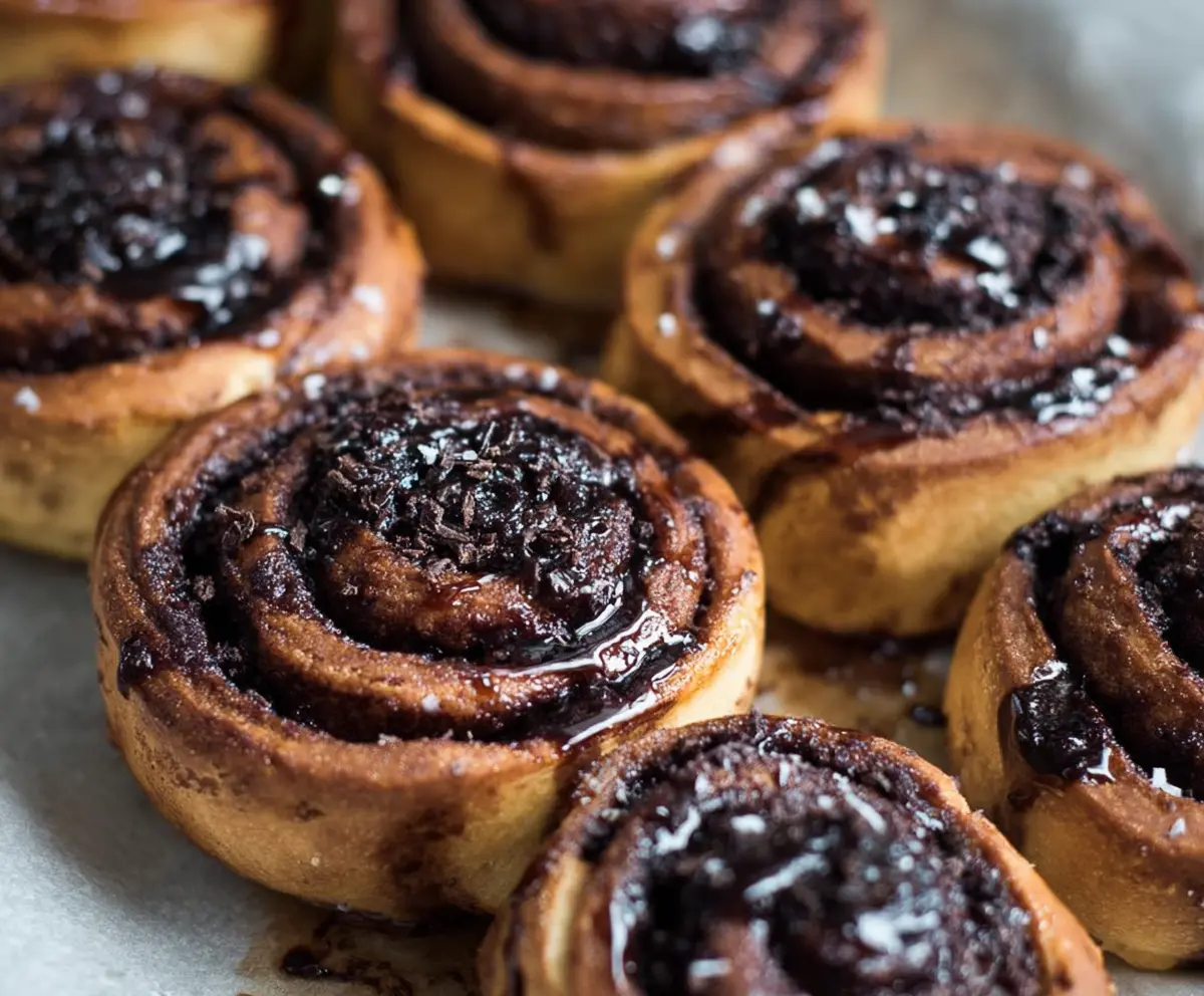 Soft Chocolate Cinnamon Rolls Recipe