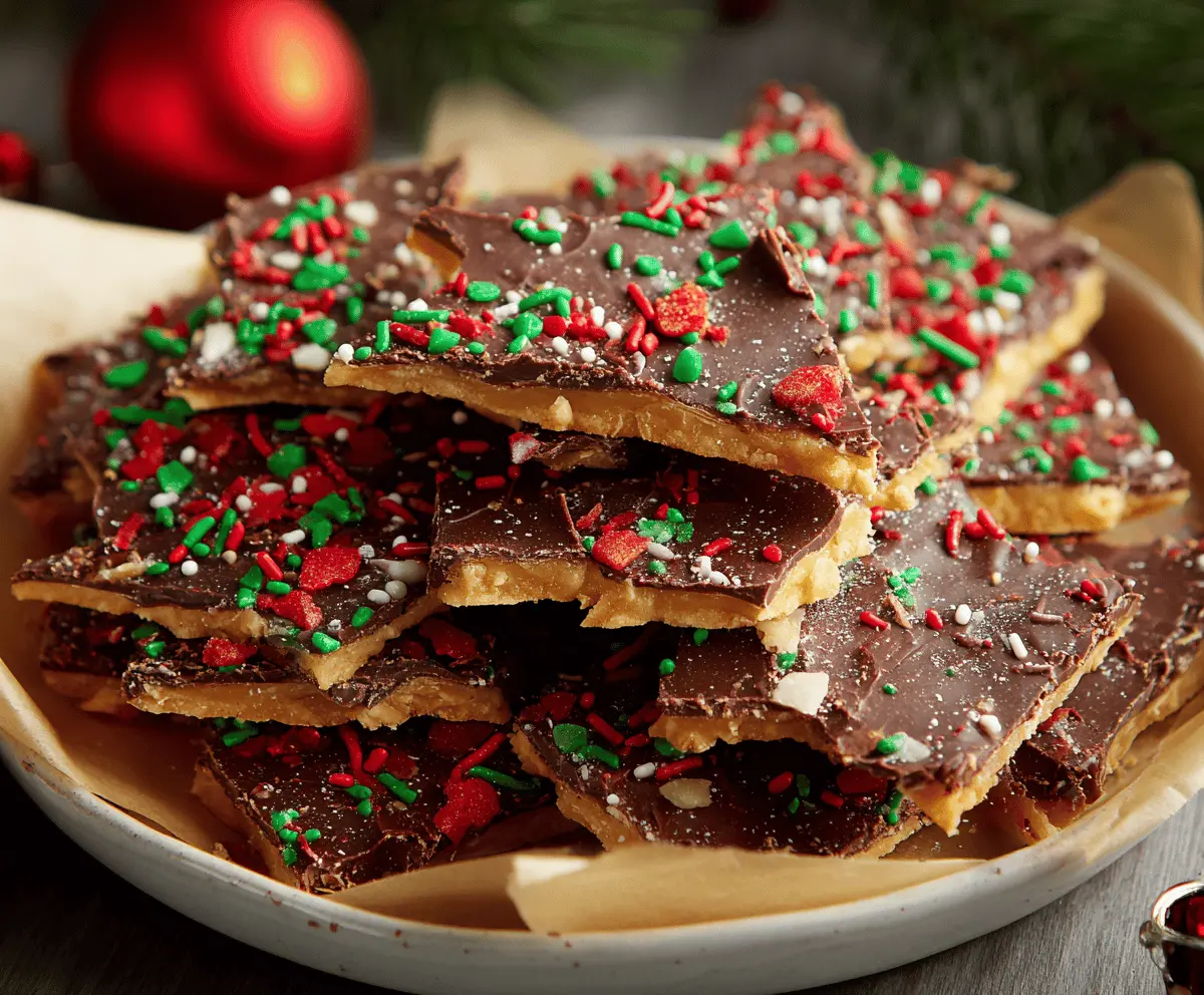 Easy Christmas Crack Recipe