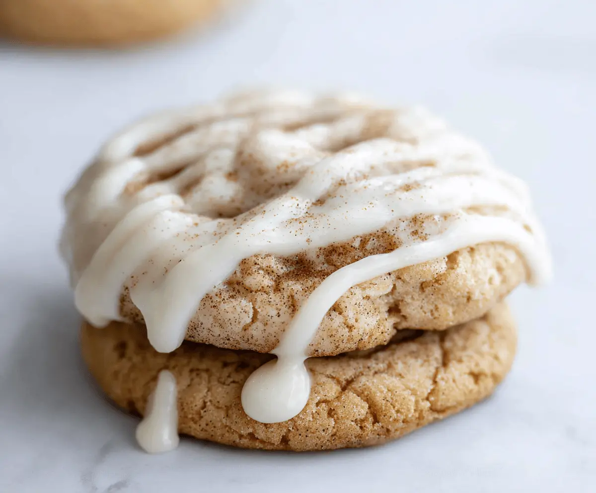 Soft Cinnamon Roll Cookies Recipe