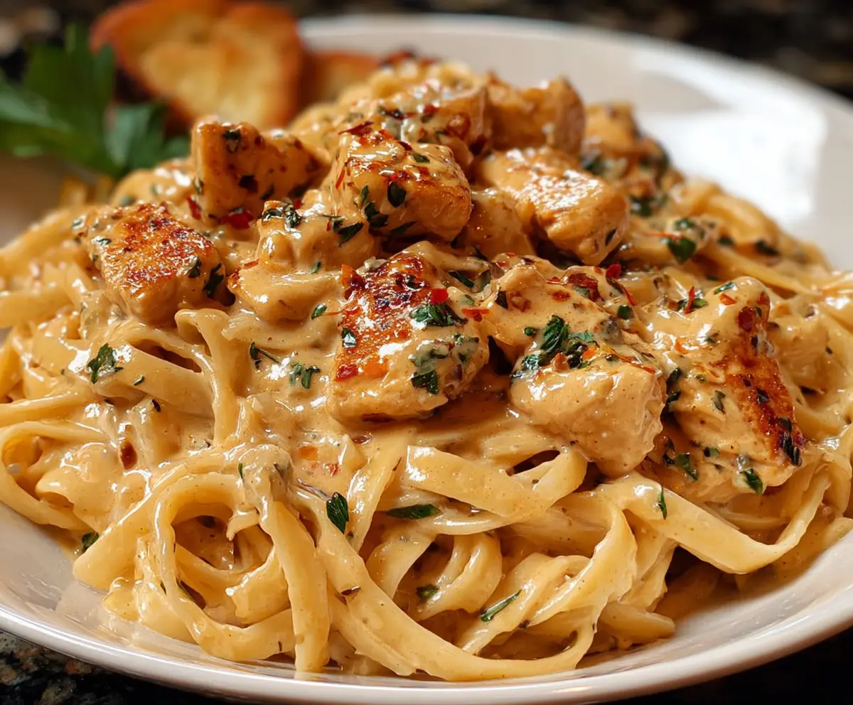 Easy Cowboy Butter Chicken Linguine