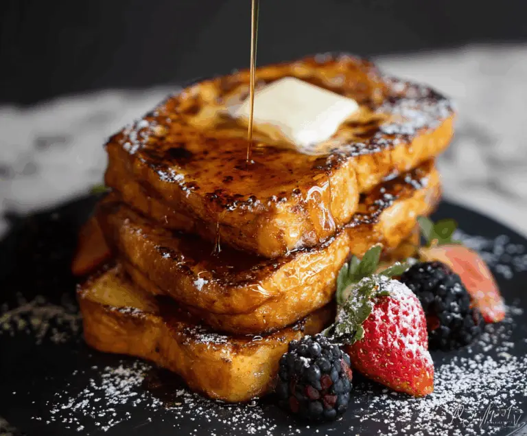 Crème Brûlée French Toast