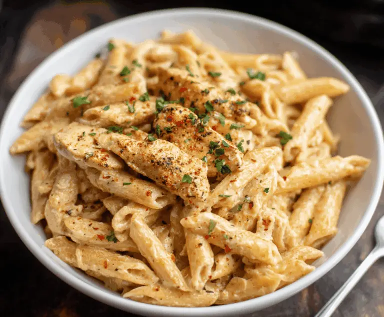 Crock Pot Cajun Chicken Pasta