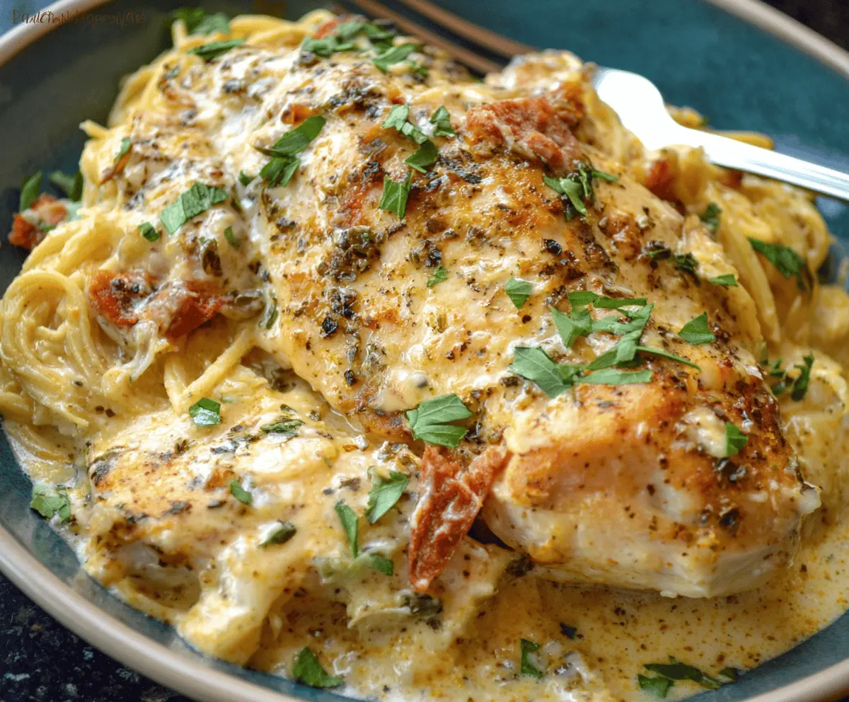 Easy Crockpot Angel Chicken Recipe