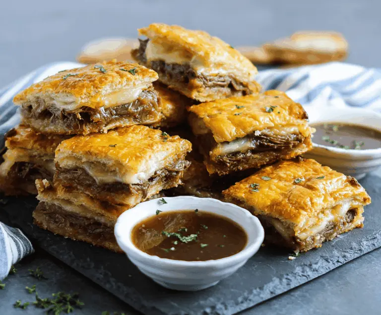 Delicious French Dip Squares