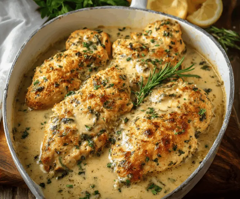 Garlic Parmesan Chicken Bake