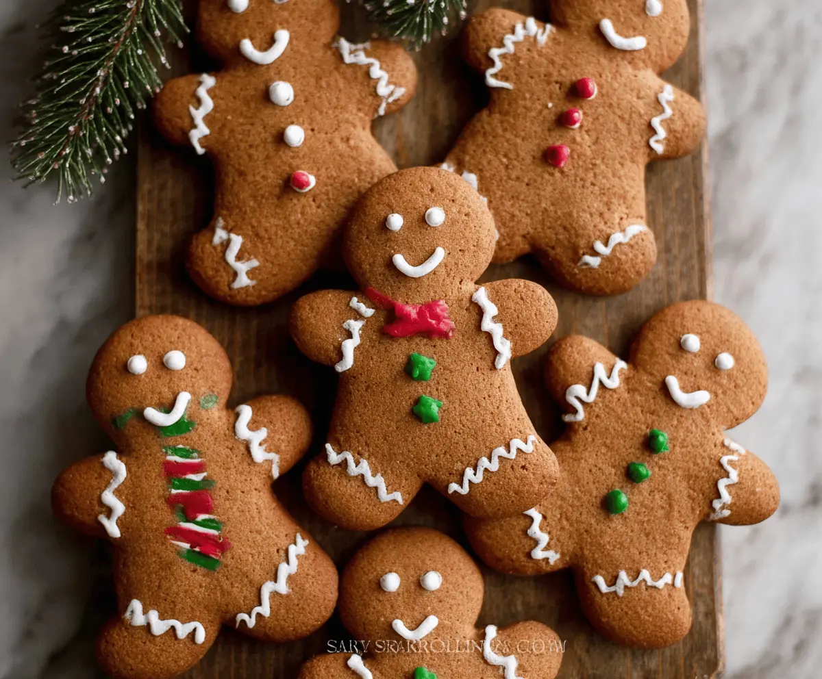 Easy Gingerbread Man Cookies Recipe