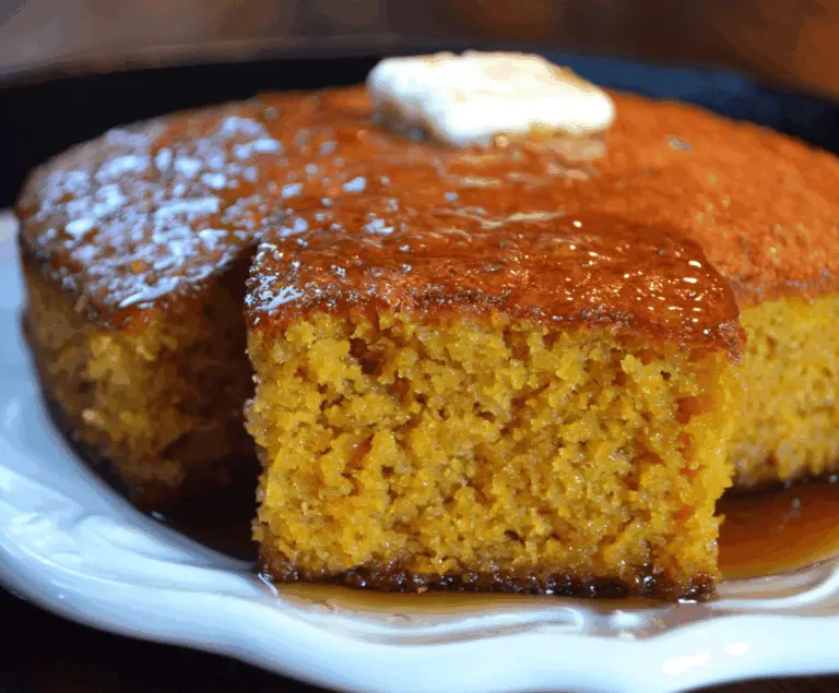 Honey Butter Sweet Potato Cornbread