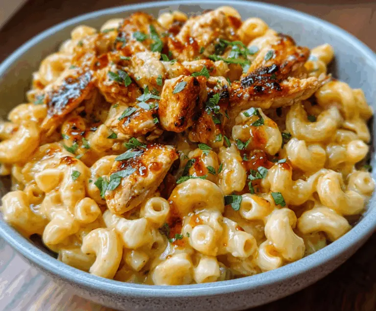 Hot Honey Chicken Mac and Cheese Recipe