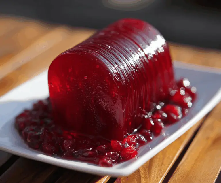 Jellied Cranberry Sauce