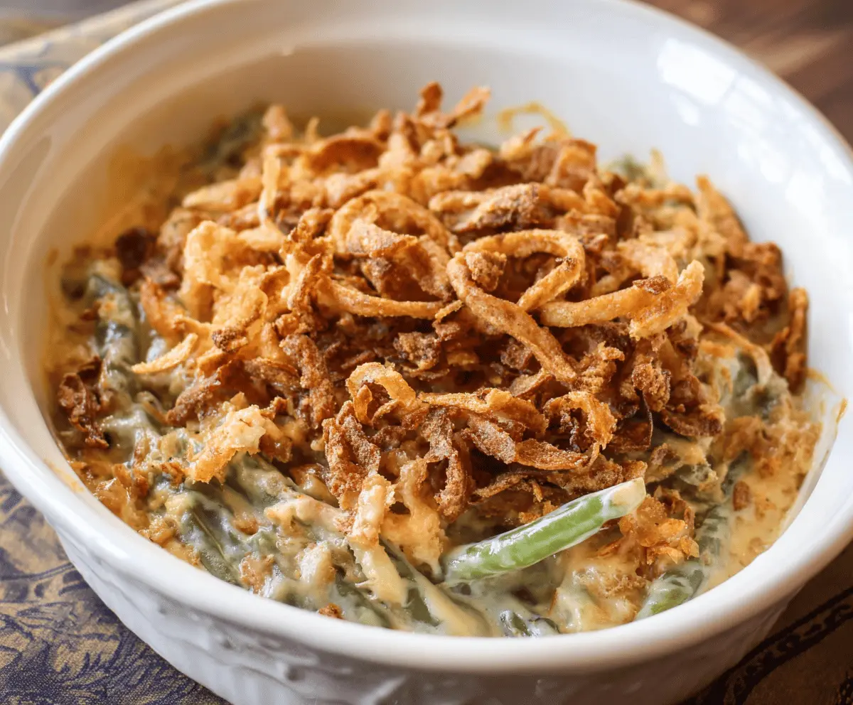 Easy Green Bean Casserole Recipe