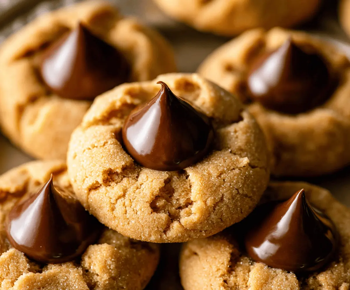 Classic Peanut Butter Blossoms Cookie Recipe