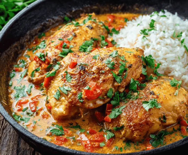 Spicy Brazilian Coconut Chicken
