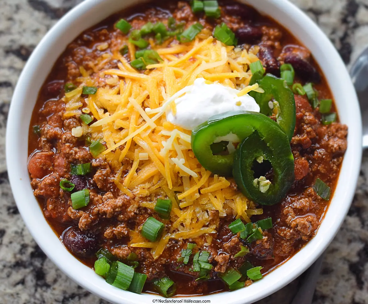 The Pioneer Woman Chili Recipe