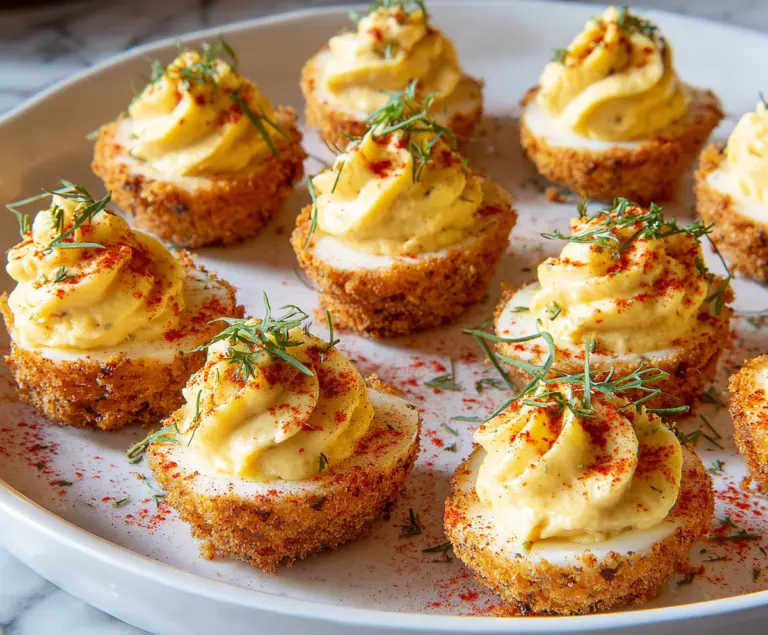 Air Fryer Deviled Eggs