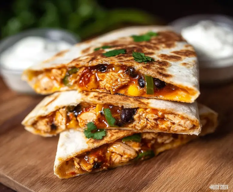 BBQ Chicken Quesadilla