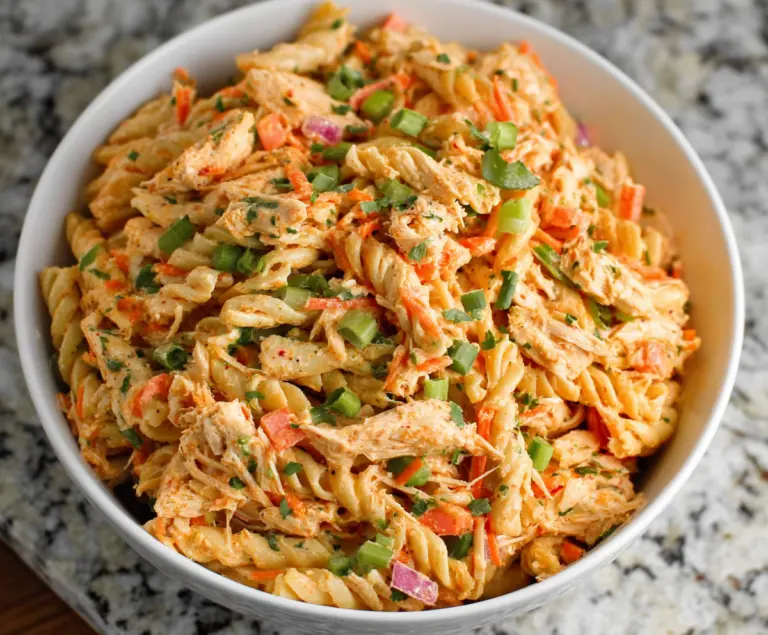 Buffalo Chicken Pasta Salad