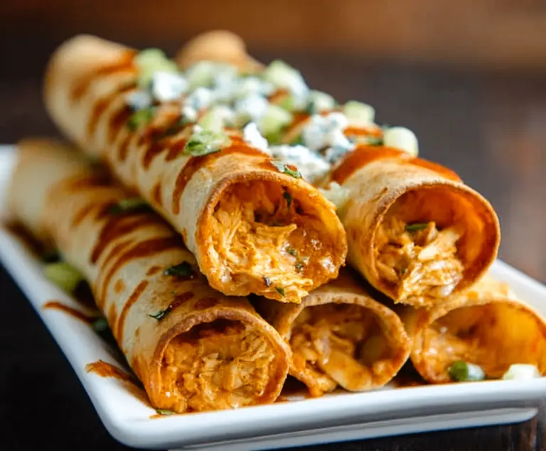 Buffalo Chicken Taquitos Recipe