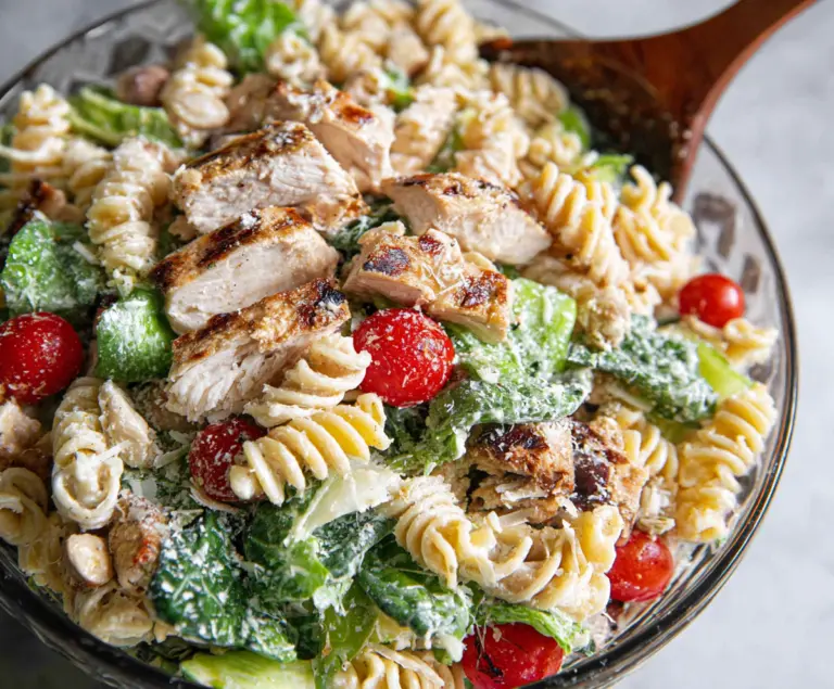 Chicken Caesar Pasta Salad