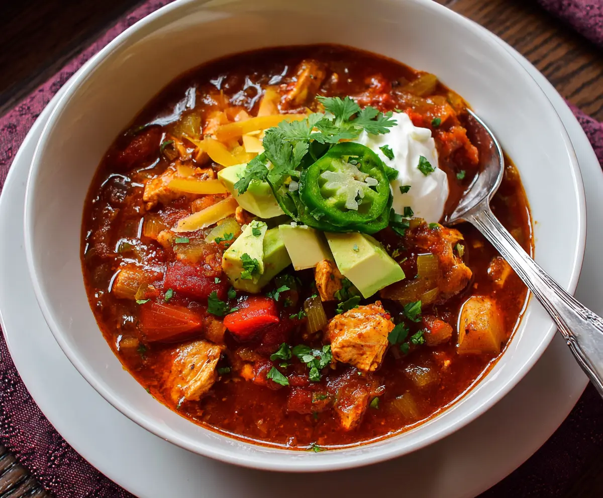Easy Chicken Chili Recipe