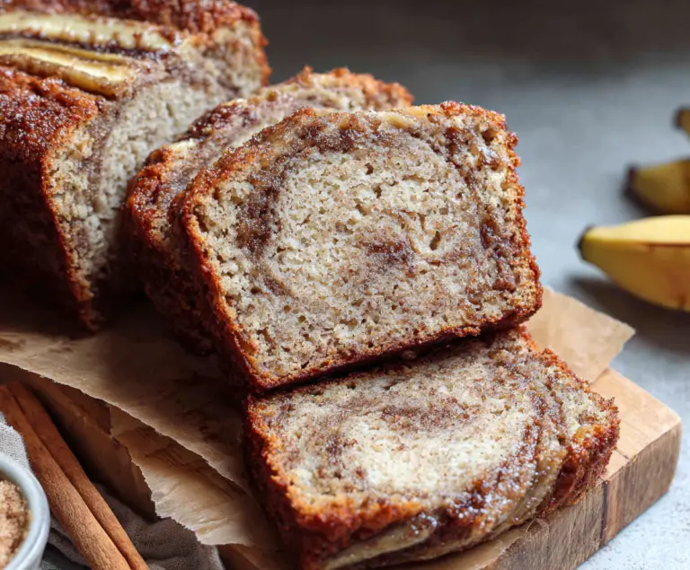 Cinnamon Swirl Banana Bread