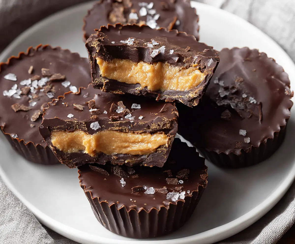 Easy Homemade Reese’s Peanut Butter Cups