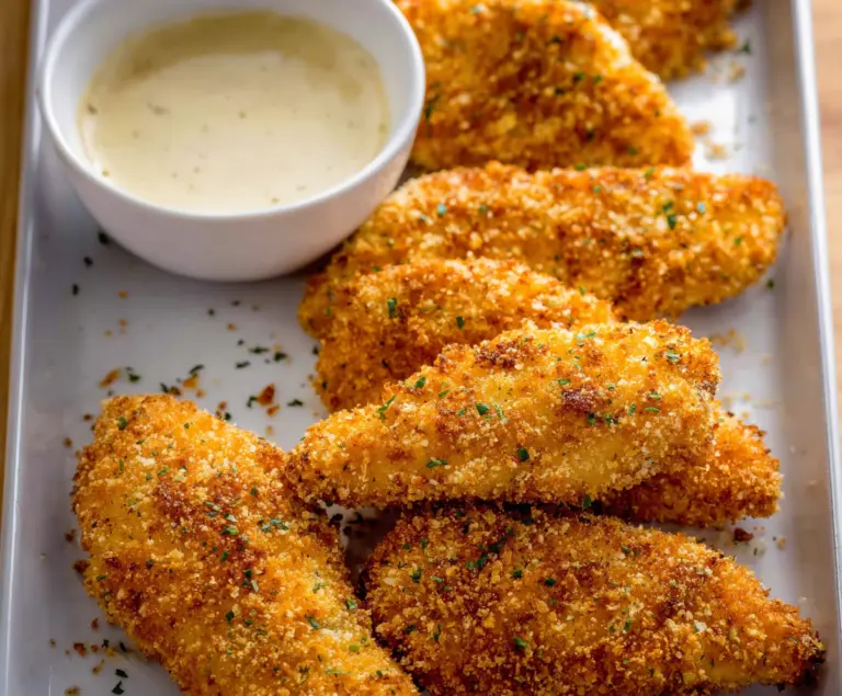 Crispy Oven Baked Chicken Tenders