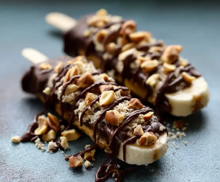 Frozen Banana Snickers